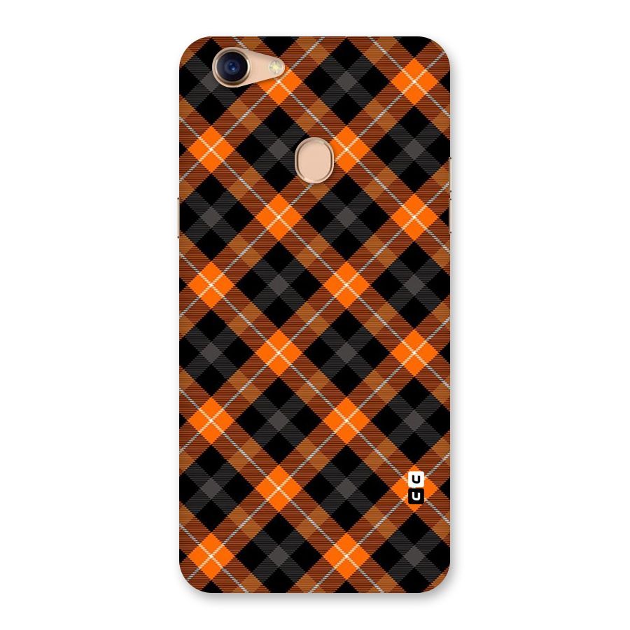 Best Textile Pattern Back Case for Oppo F5
