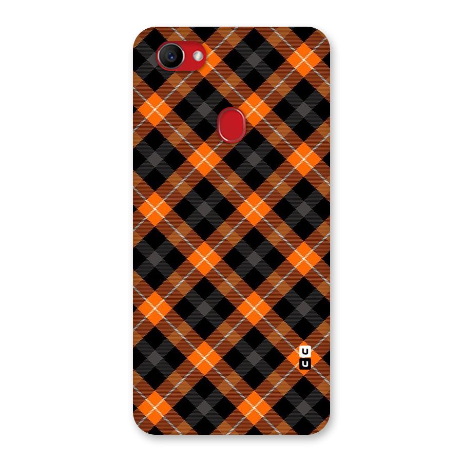Best Textile Pattern Back Case for Oppo F7