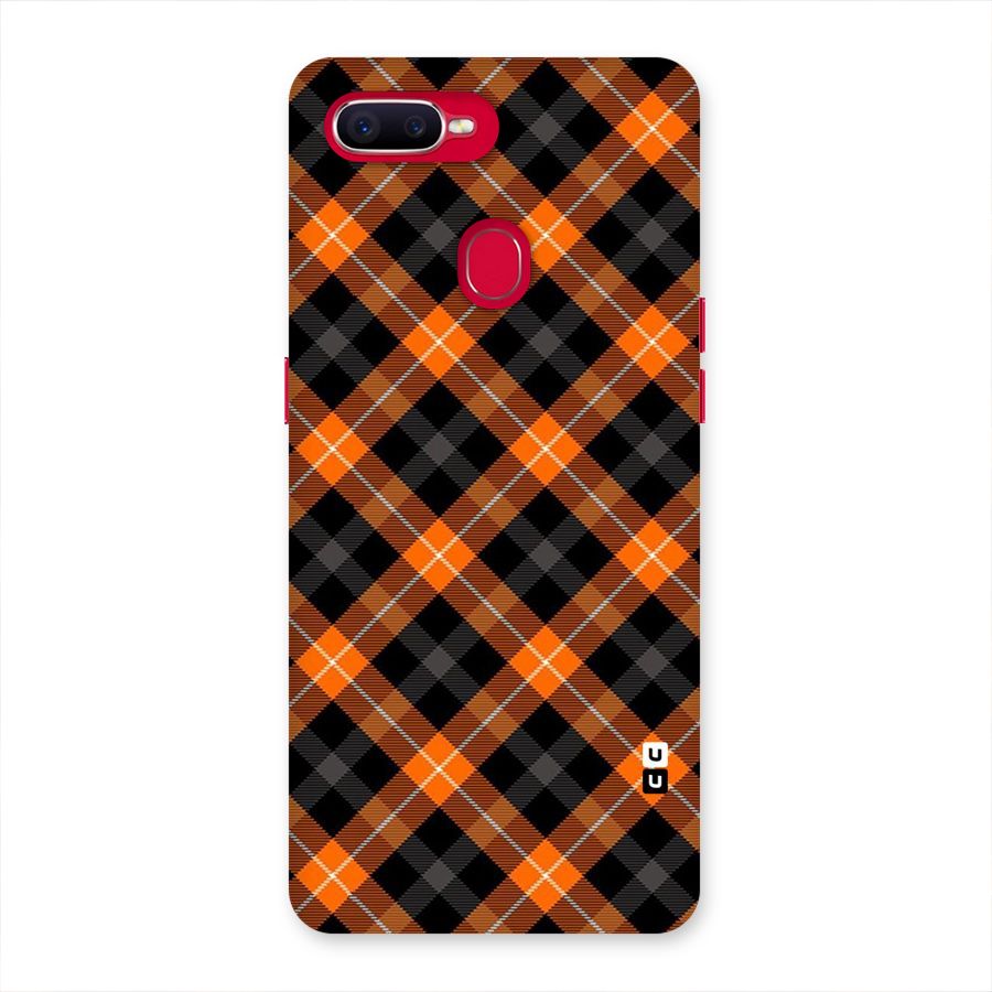 Best Textile Pattern Back Case for Oppo F9 Pro