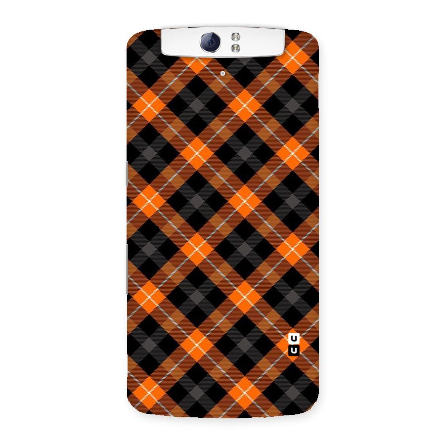 Best Textile Pattern Back Case for Oppo N1