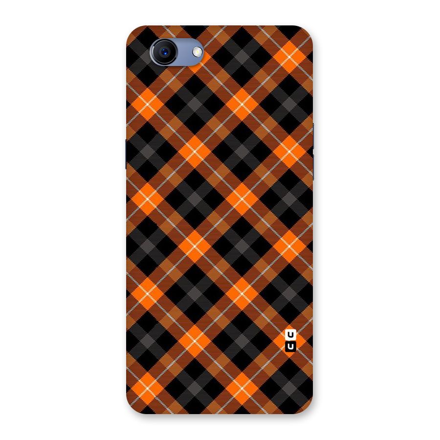 Best Textile Pattern Back Case for Oppo Realme 1
