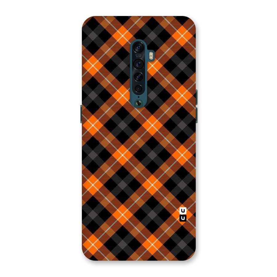 Best Textile Pattern Back Case for Oppo Reno2