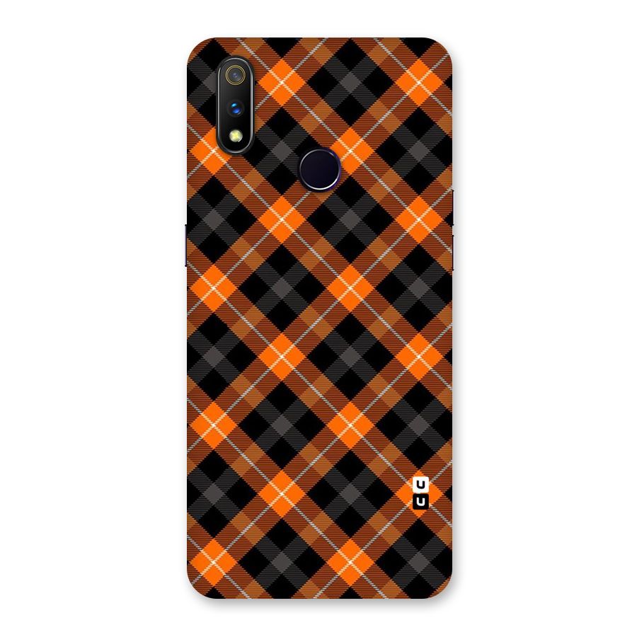 Best Textile Pattern Back Case for Realme 3 Pro