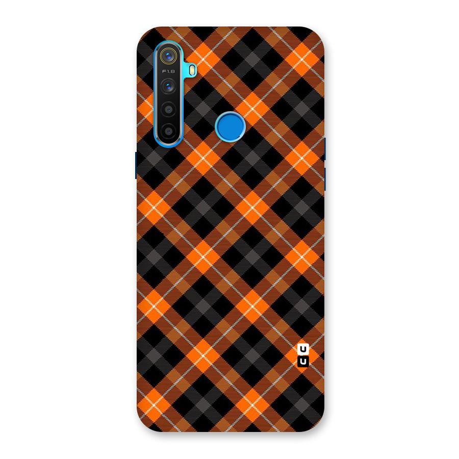 Best Textile Pattern Back Case for Realme 5