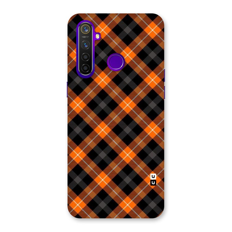 Best Textile Pattern Back Case for Realme 5 Pro