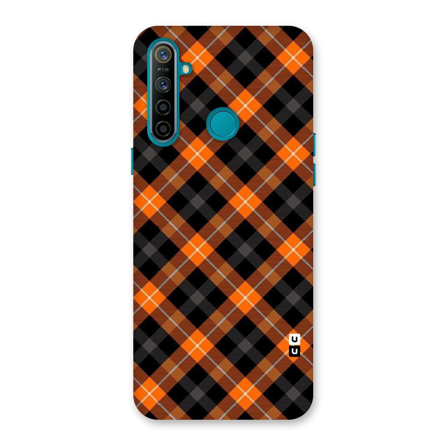 Best Textile Pattern Back Case for Realme 5i