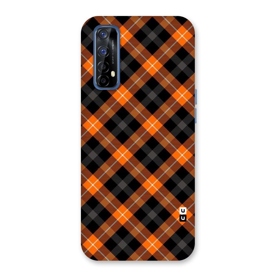 Best Textile Pattern Back Case for Realme 7