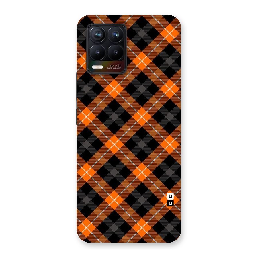 Best Textile Pattern Back Case for Realme 8
