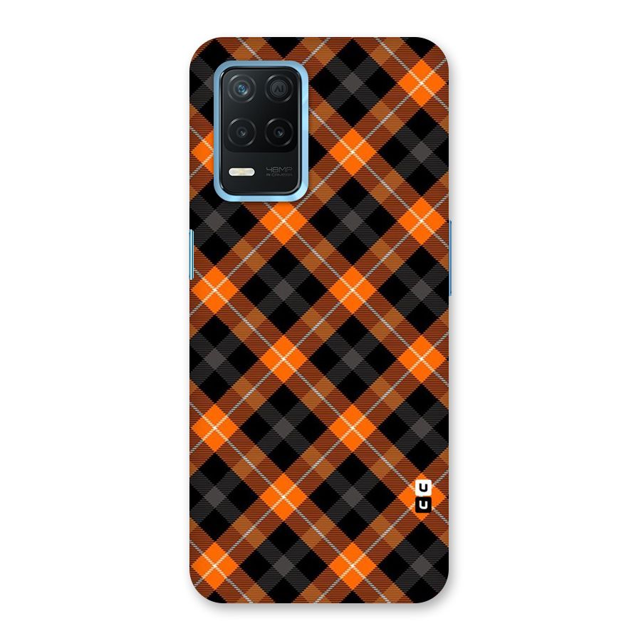 Best Textile Pattern Back Case for Realme 8s 5G