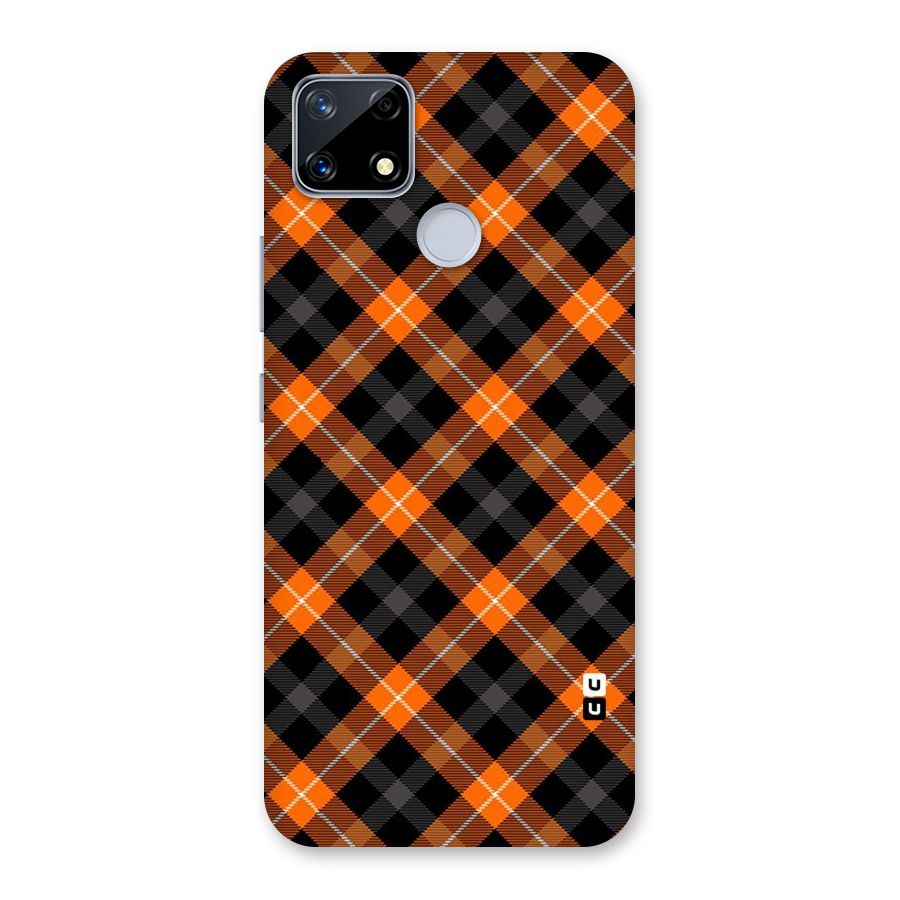 Best Textile Pattern Back Case for Realme Narzo 20