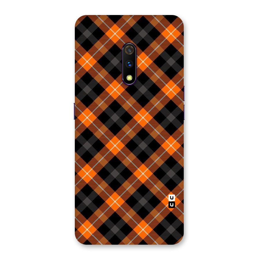 Best Textile Pattern Back Case for Realme X