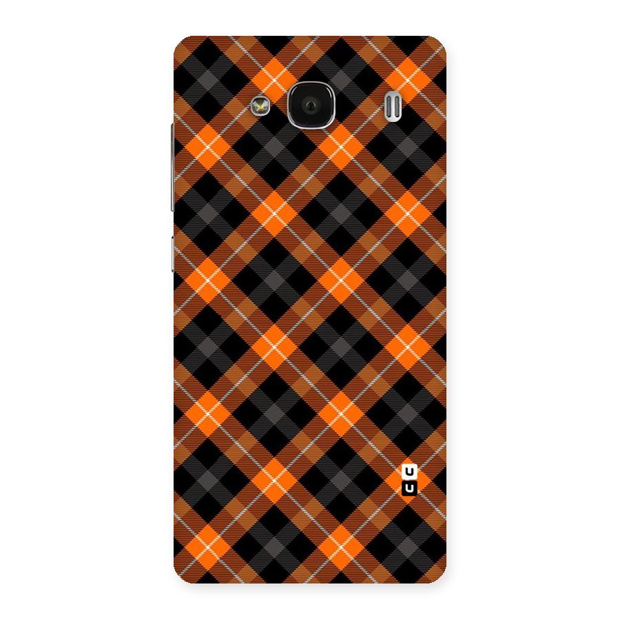 Best Textile Pattern Back Case for Redmi 2s