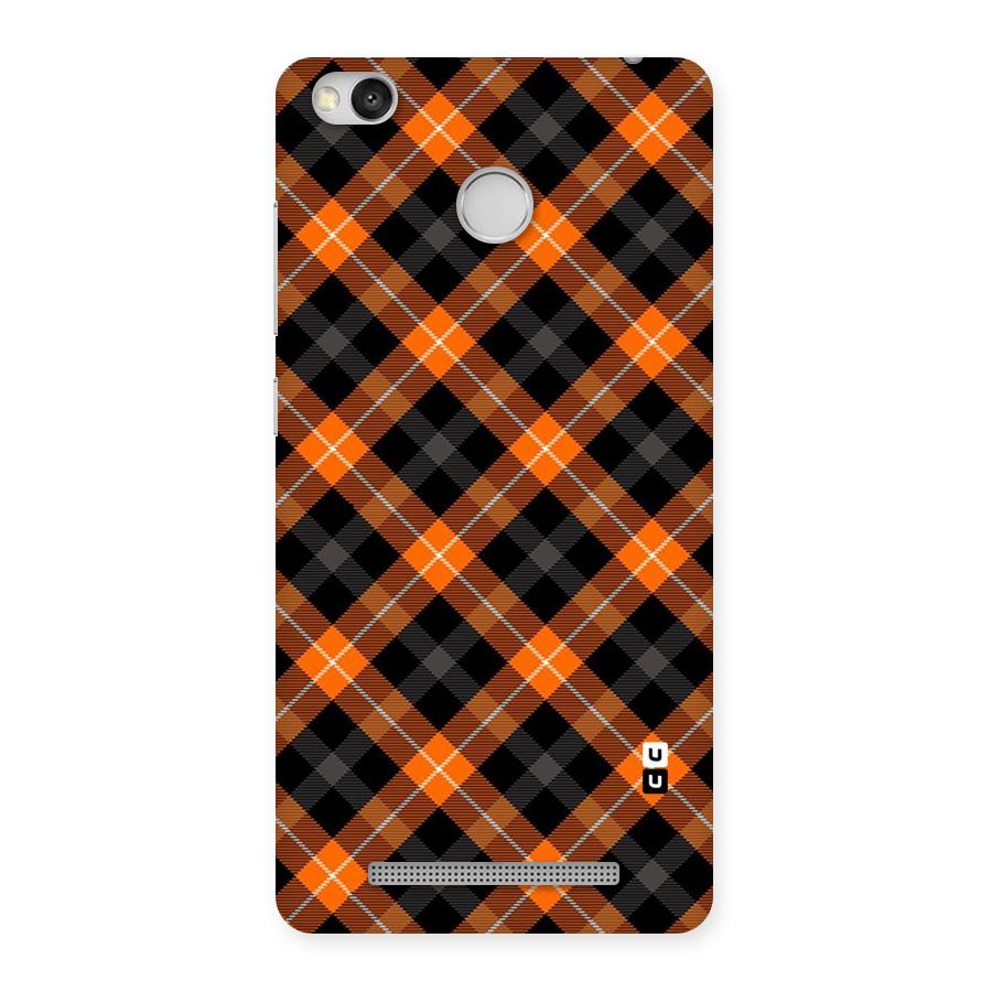 Best Textile Pattern Back Case for Redmi 3S Prime