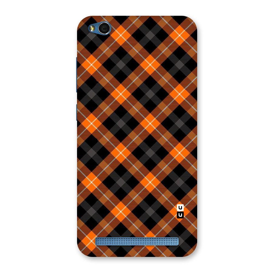 Best Textile Pattern Back Case for Redmi 5A