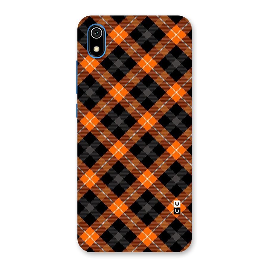 Best Textile Pattern Back Case for Redmi 7A