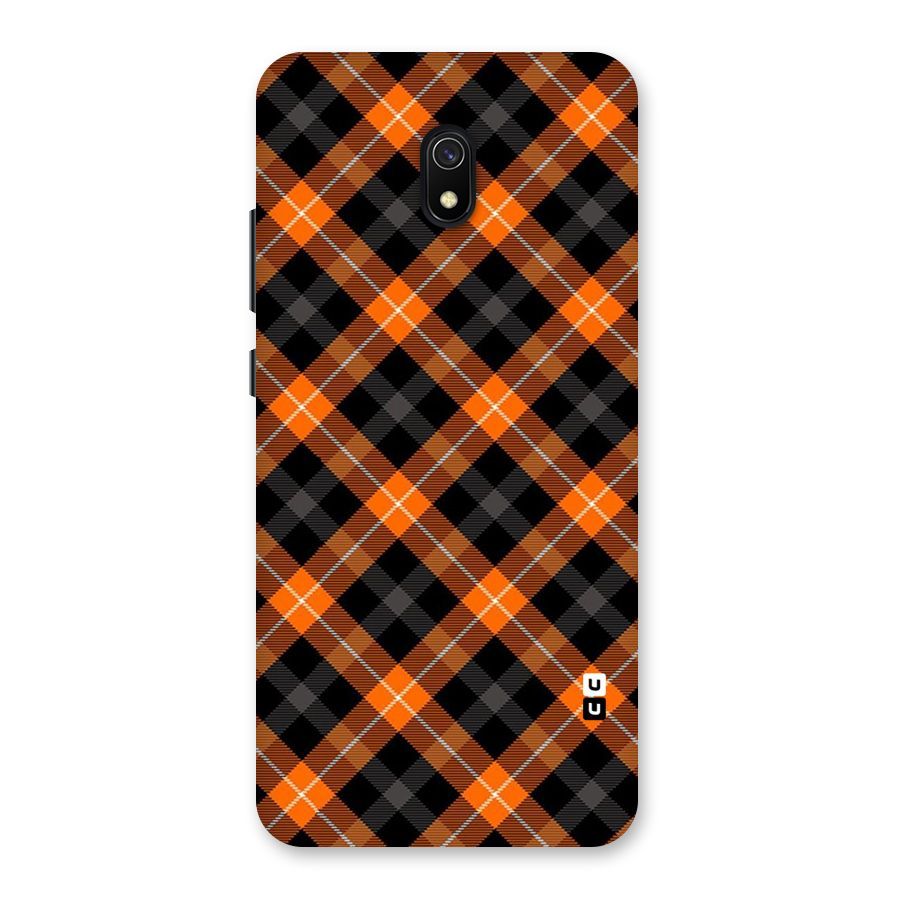 Best Textile Pattern Back Case for Redmi 8A