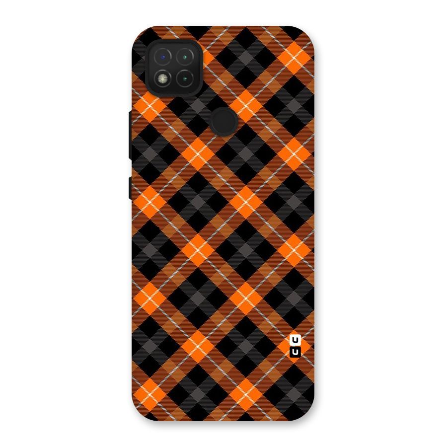 Best Textile Pattern Back Case for Redmi 9