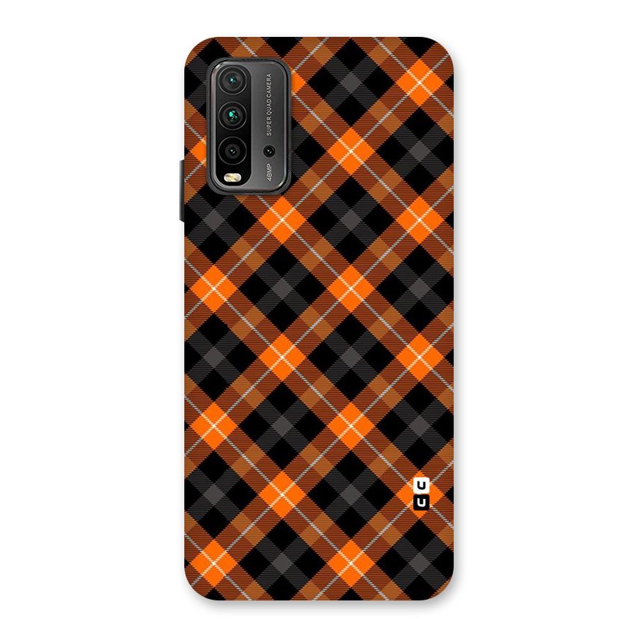 Best Textile Pattern Back Case for Redmi 9 Power