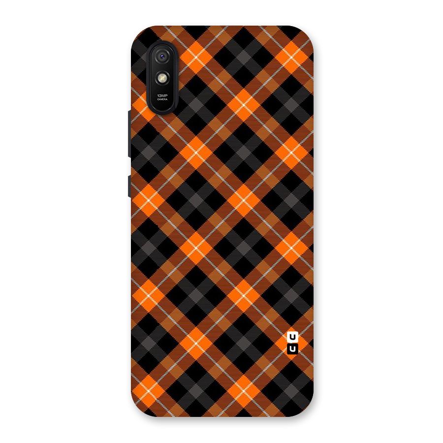 Best Textile Pattern Back Case for Redmi 9i