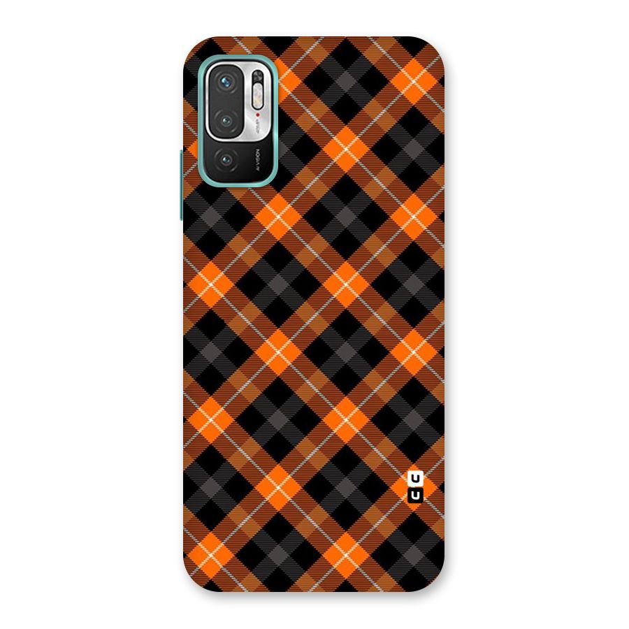 Best Textile Pattern Back Case for Redmi Note 10T 5G