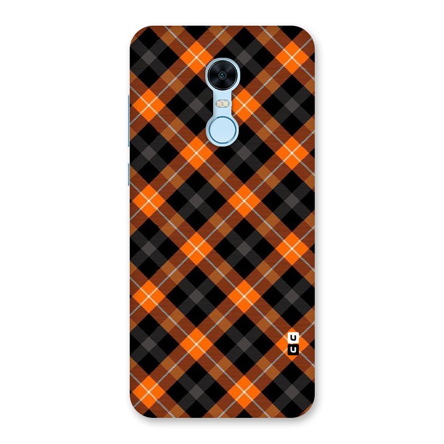 Best Textile Pattern Back Case for Redmi Note 5