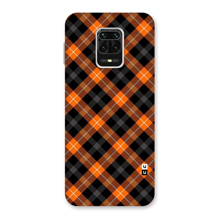 Best Textile Pattern Back Case for Redmi Note 9 Pro Max