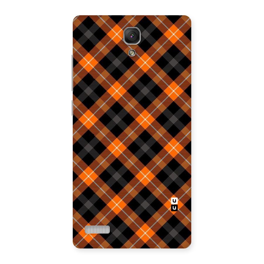 Best Textile Pattern Back Case for Redmi Note Prime