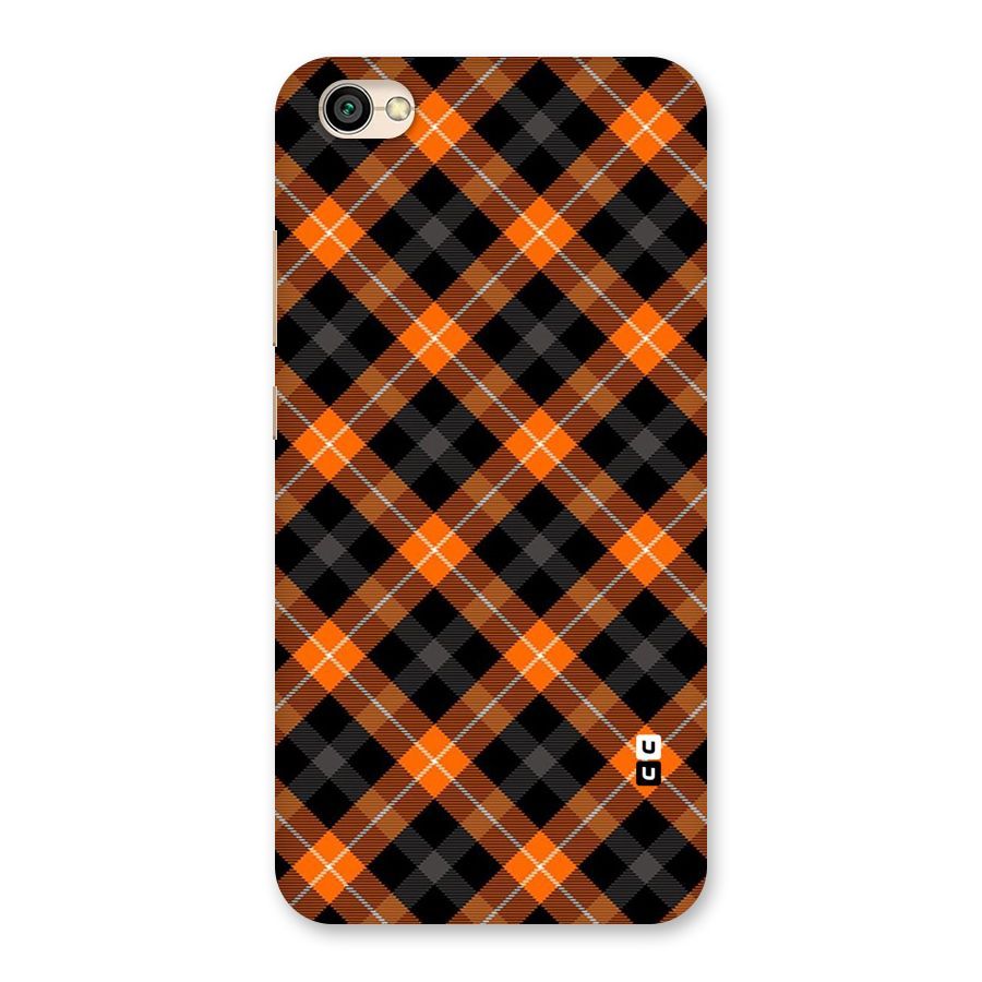 Best Textile Pattern Back Case for Redmi Y1 Lite