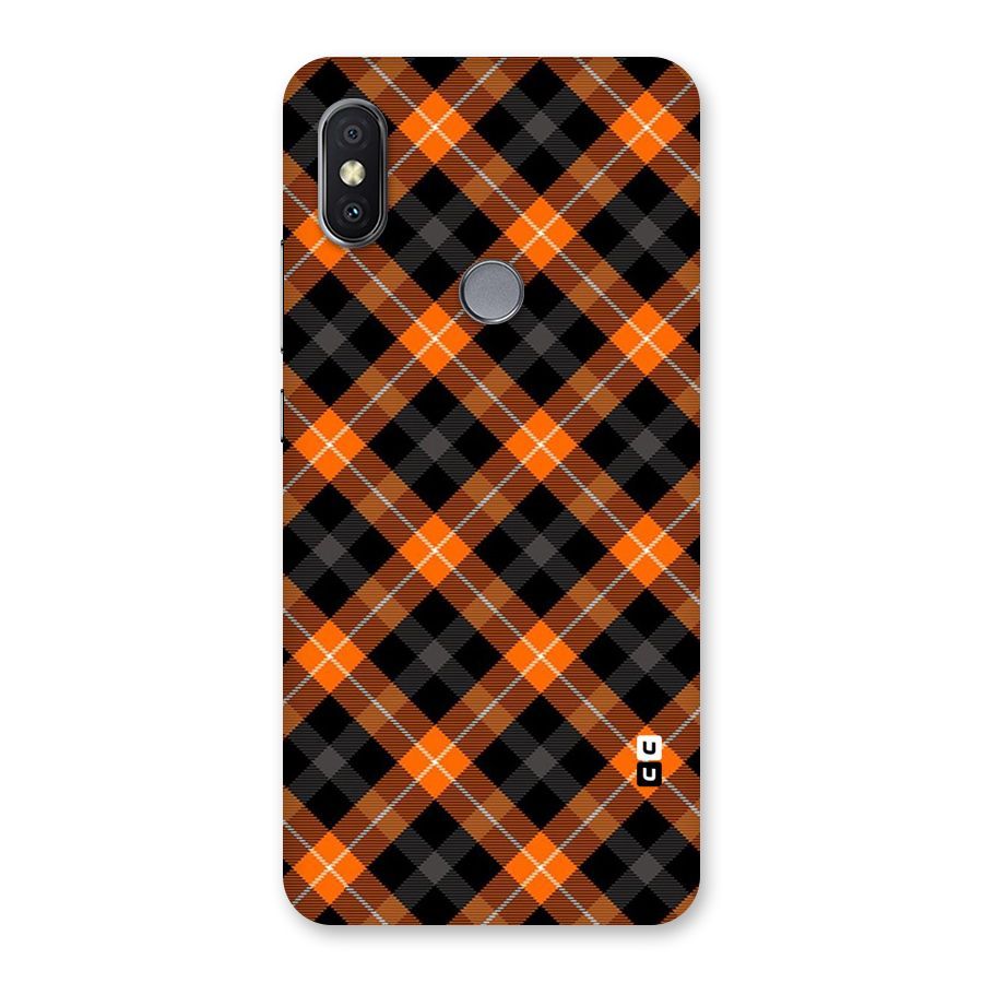 Best Textile Pattern Back Case for Redmi Y2