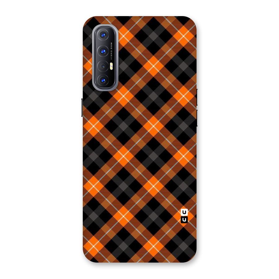 Best Textile Pattern Back Case for Reno3 Pro