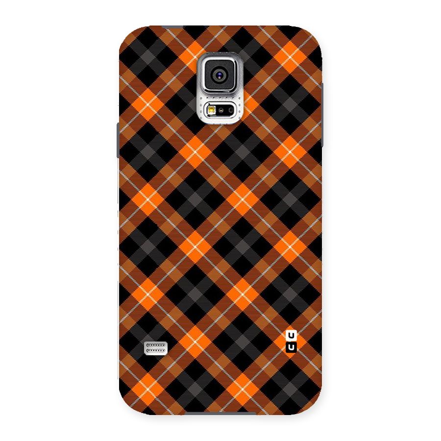 Best Textile Pattern Back Case for Samsung Galaxy S5