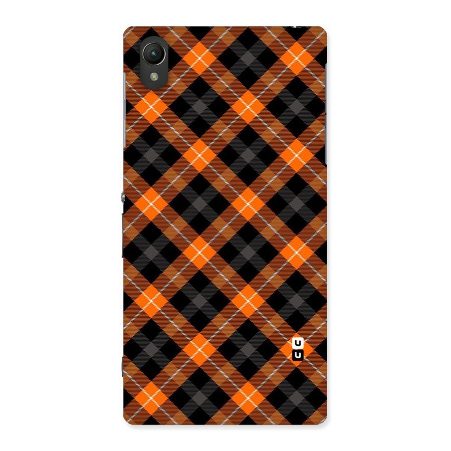 Best Textile Pattern Back Case for Sony Xperia Z1