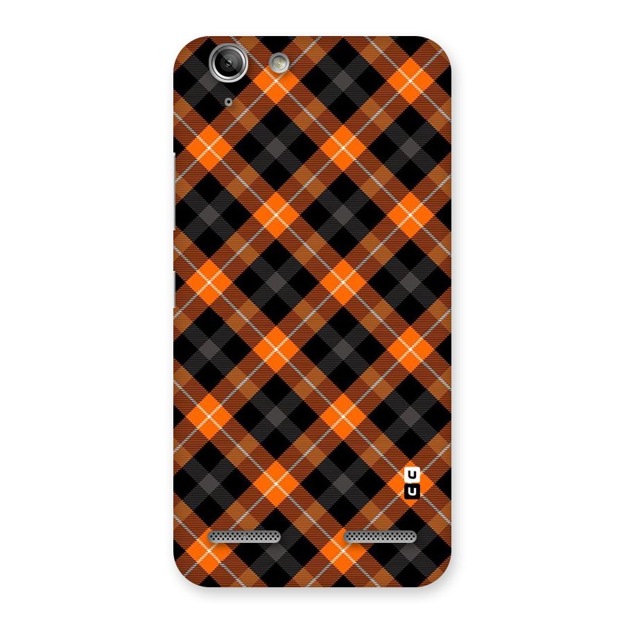 Best Textile Pattern Back Case for Vibe K5 Plus