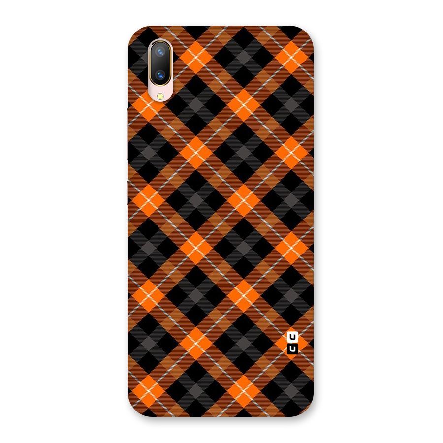 Best Textile Pattern Back Case for Vivo V11 Pro