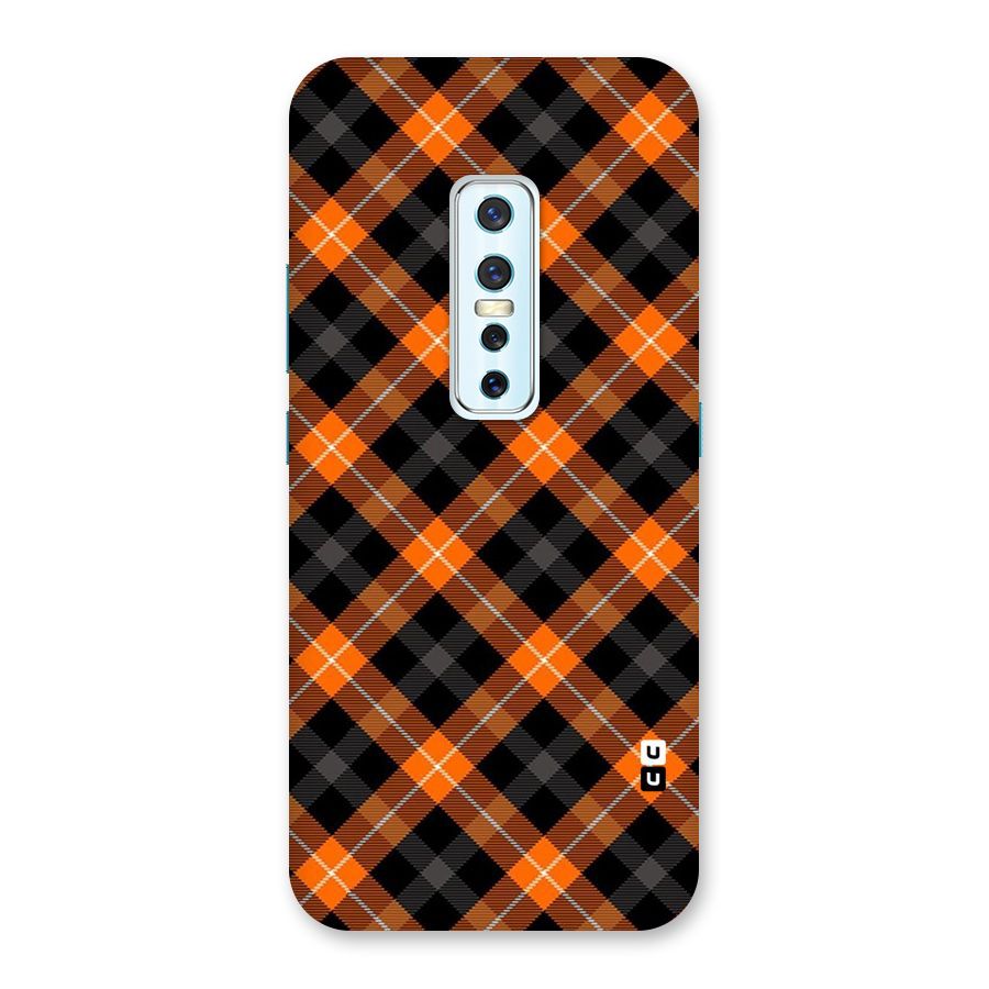 Best Textile Pattern Back Case for Vivo V17 Pro