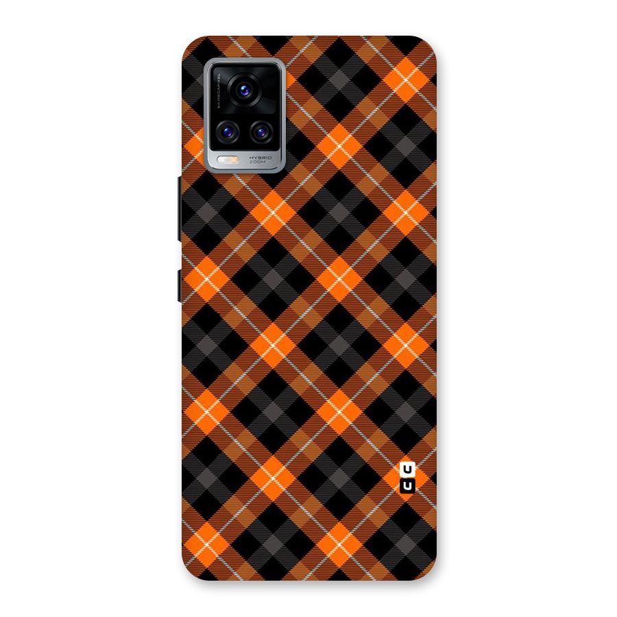Best Textile Pattern Back Case for Vivo V20 Pro