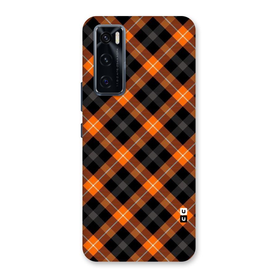 Best Textile Pattern Back Case for Vivo V20 SE