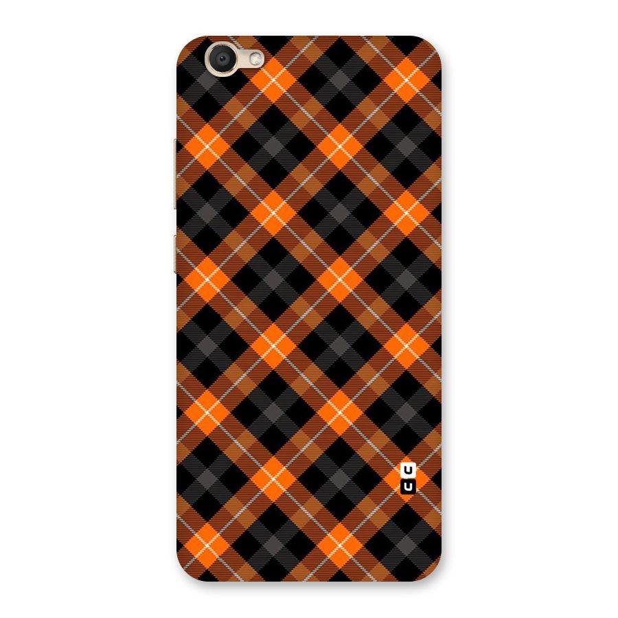 Best Textile Pattern Back Case for Vivo V5