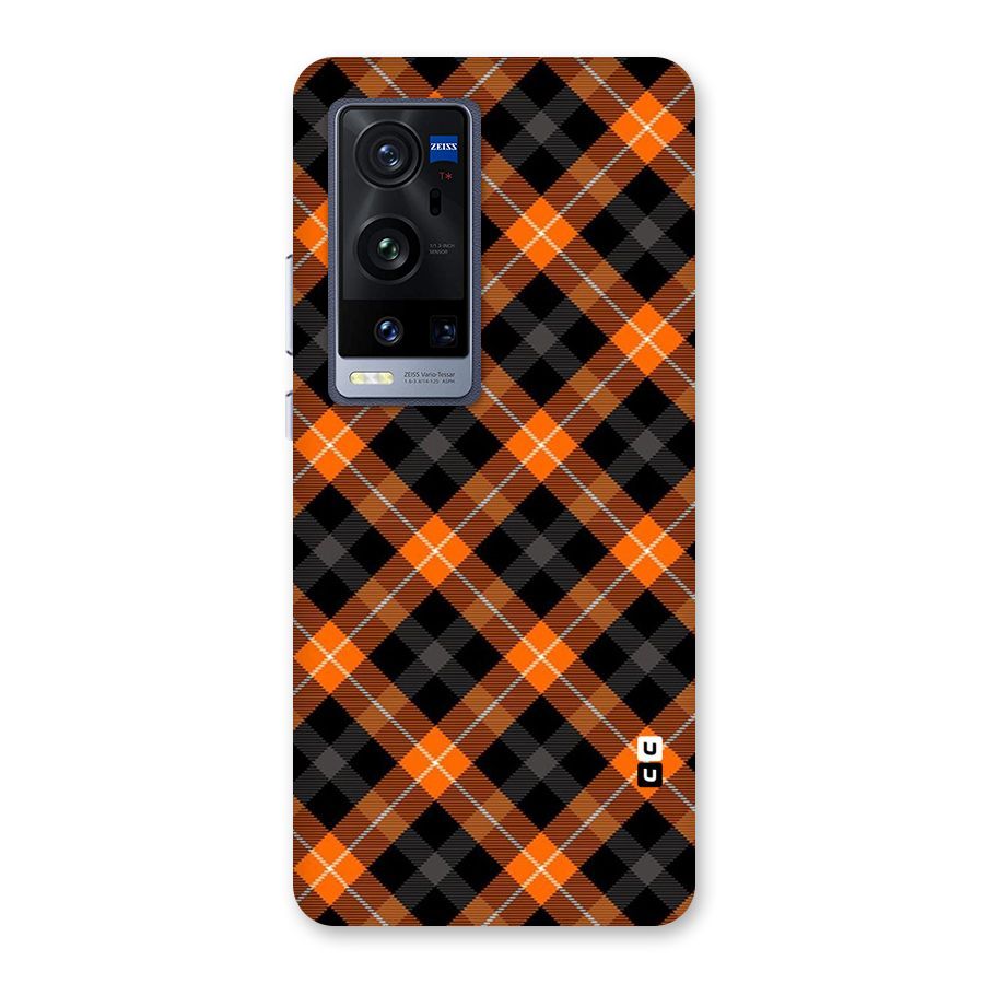 Best Textile Pattern Back Case for Vivo X60 Pro Plus