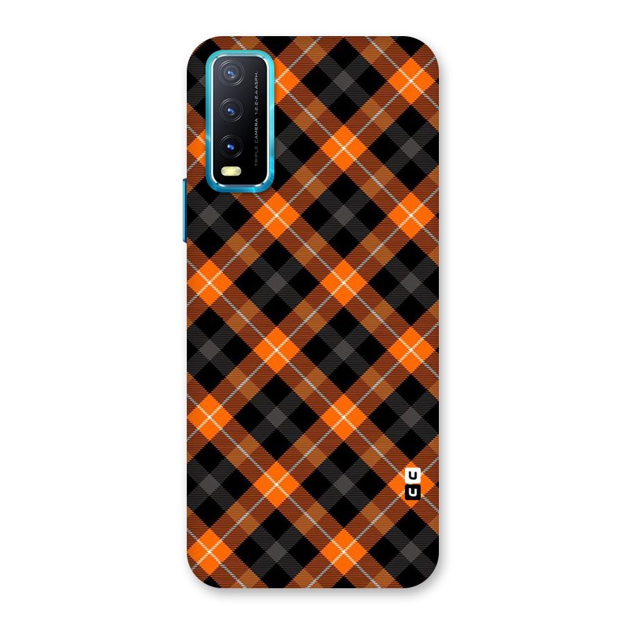 Best Textile Pattern Back Case for Vivo Y20G