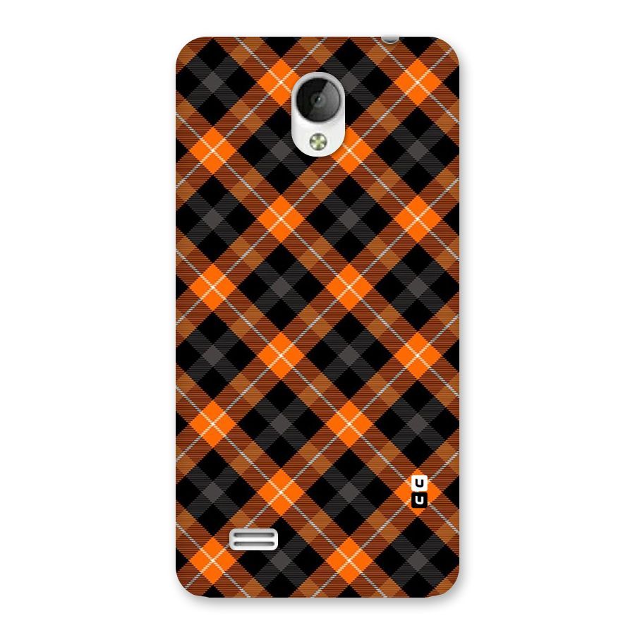 Best Textile Pattern Back Case for Vivo Y21