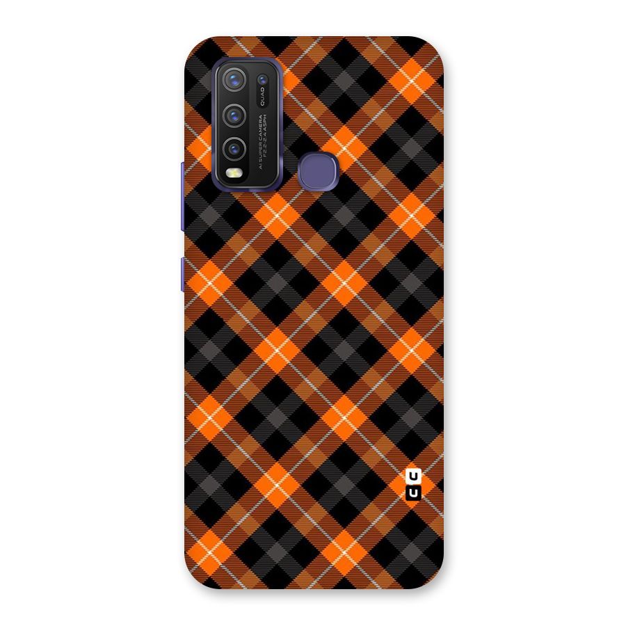 Best Textile Pattern Back Case for Vivo Y30