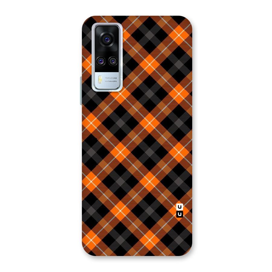 Best Textile Pattern Back Case for Vivo Y31