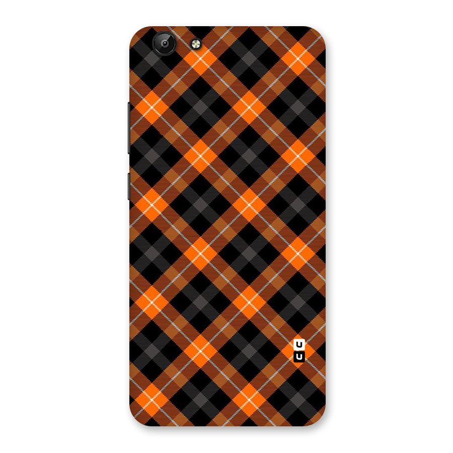 Best Textile Pattern Back Case for Vivo Y69