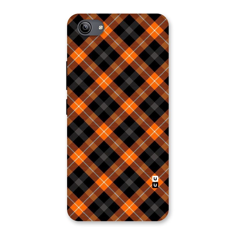 Best Textile Pattern Back Case for Vivo Y81i