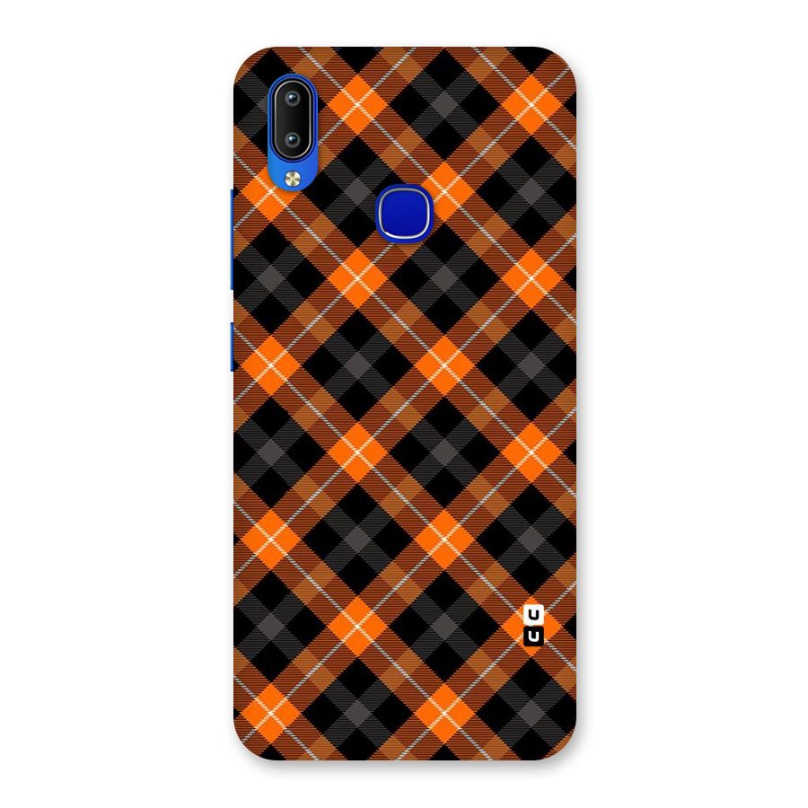 Best Textile Pattern Back Case for Vivo Y91