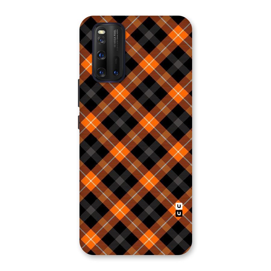 Best Textile Pattern Back Case for Vivo iQOO 3