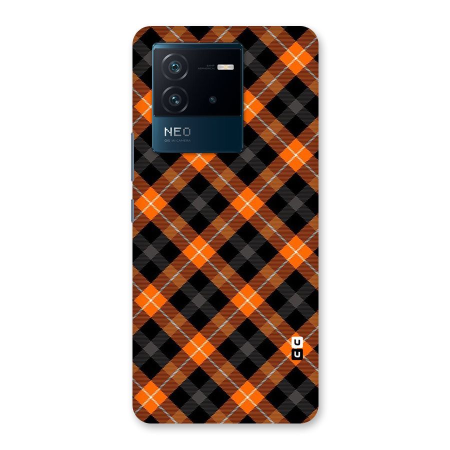 Best Textile Pattern Back Case for Vivo iQOO Neo 6 5G