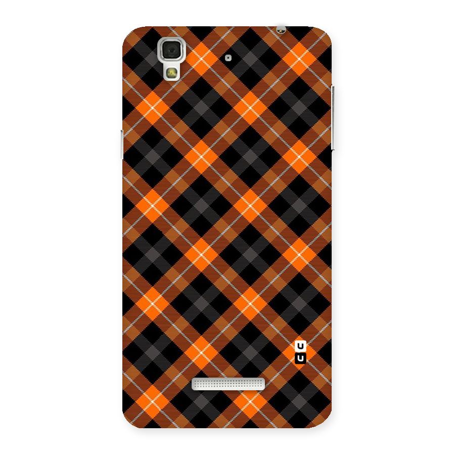 Best Textile Pattern Back Case for Yu Yureka