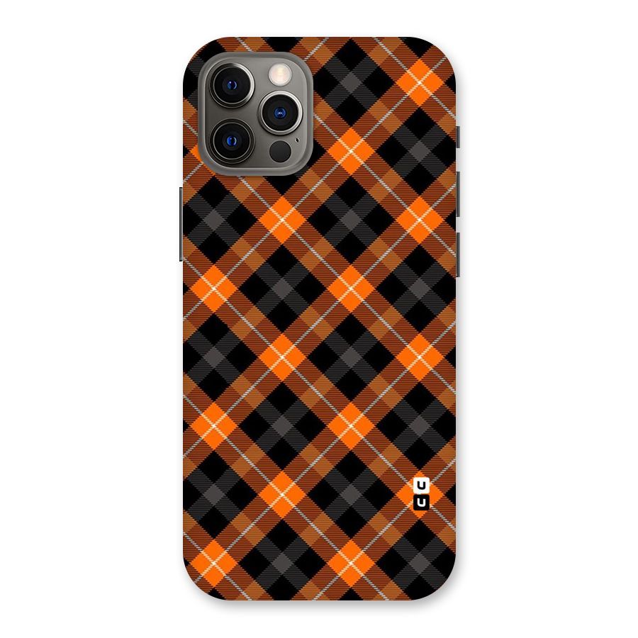Best Textile Pattern Back Case for iPhone 12 Pro